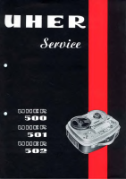 Uher 501 - Service Manual 